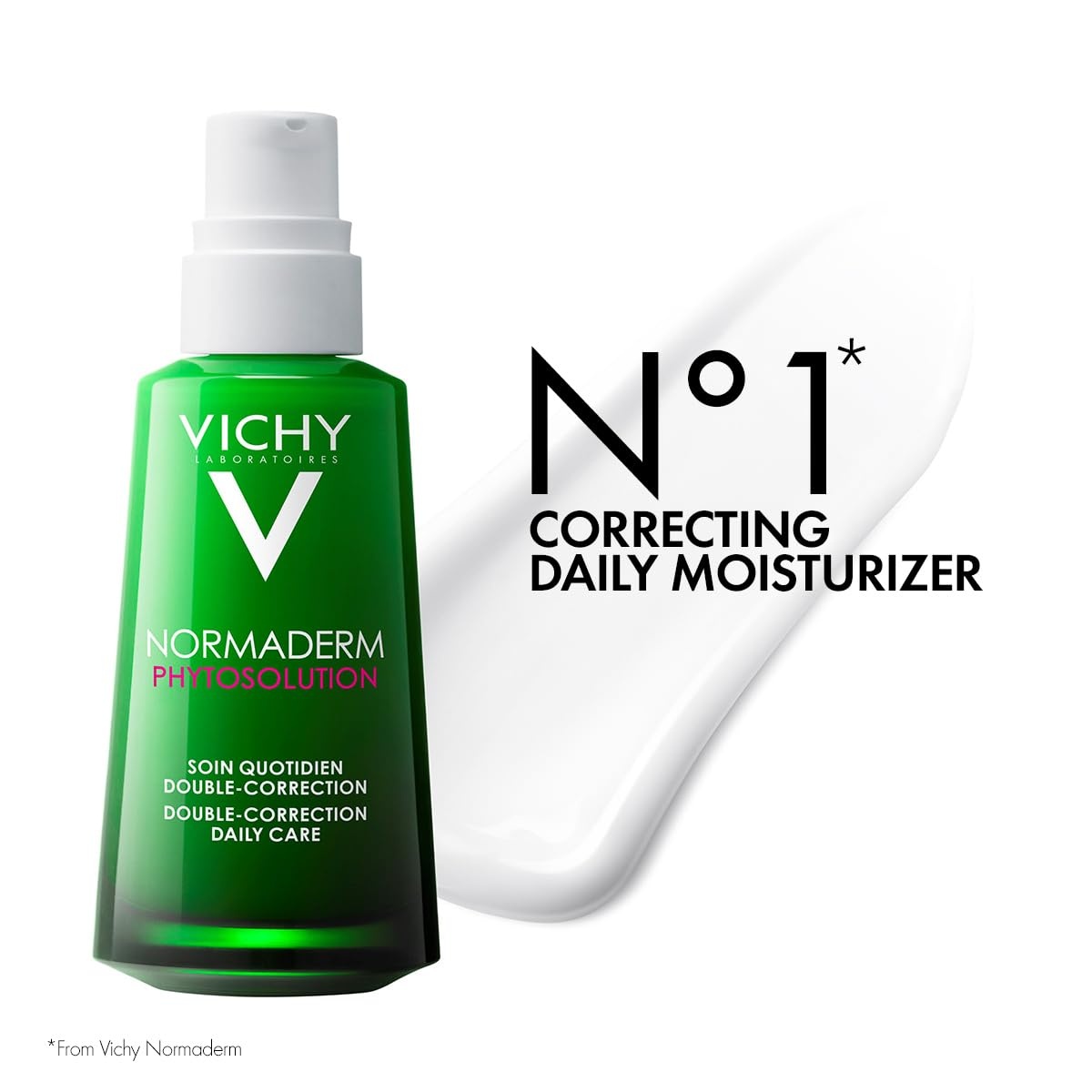 image:imageVICHY Normaderm Acne Control Daily Moisturizer Oil Free Acne Moisturizer For Face Max Strength 2 Salicylic Acid Hyaluronic Acid Vitamin C Targets Blackheads Blemishes amp Enlarged Pores17 Fl Oz Pack of 2