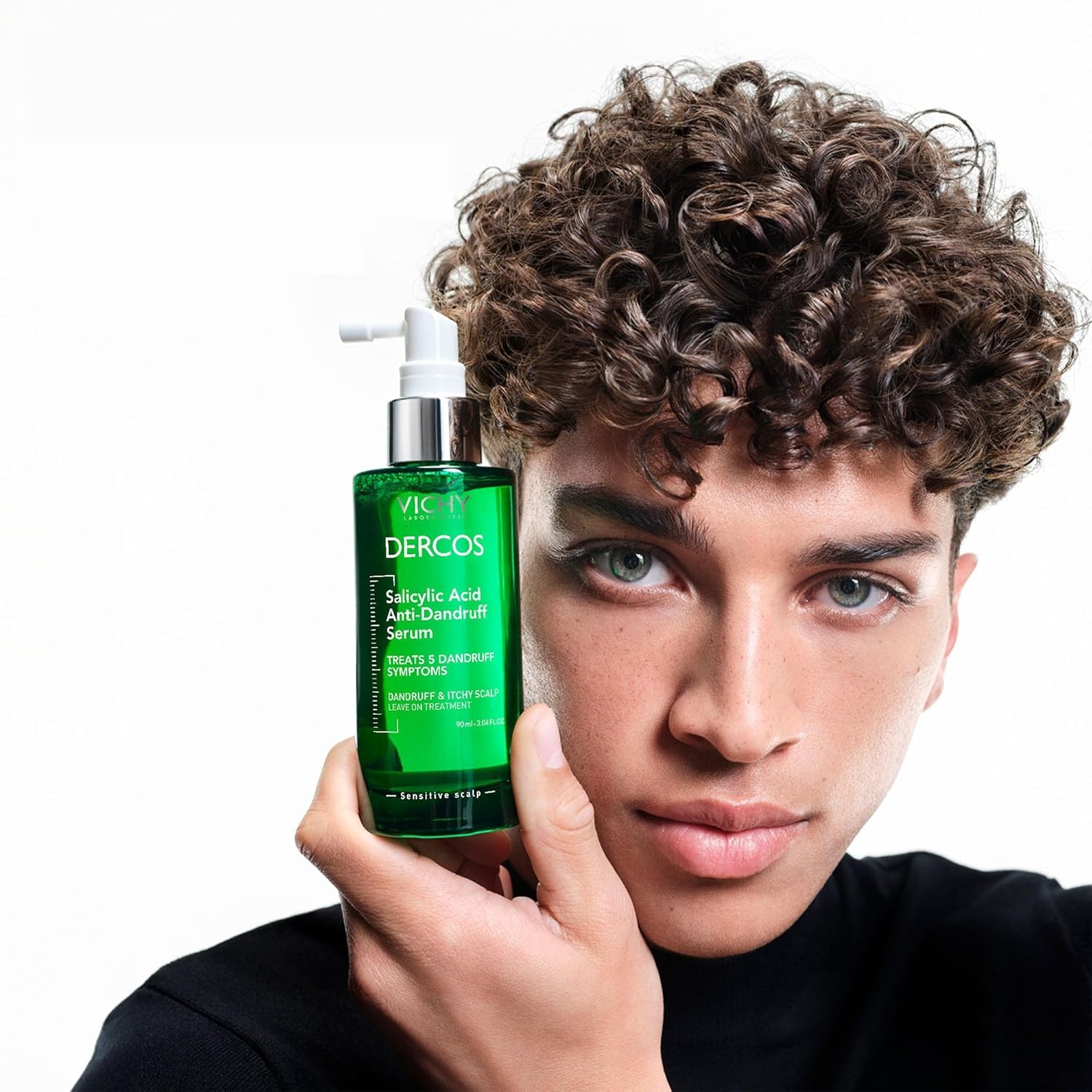 image:imageVichy Dercos Salicylic Acid AntiDandruff Treatment Scalp Treatment Targets Dandruff Symptoms amp Leaves Head Feeling Hydrated amp Soothed Serum Provides Flake amp Itch Relief 3 Fl Oz