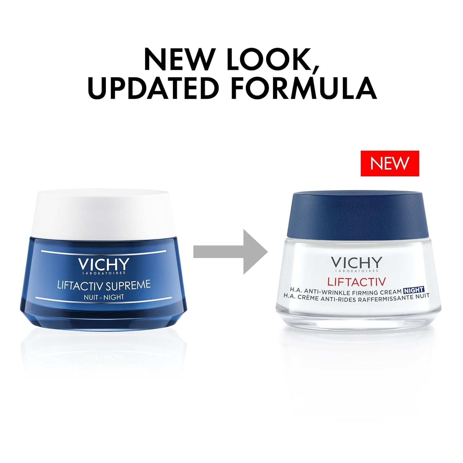 image:imageVichy LiftActiv Supreme Night Cream Anti Aging Face Cream with Vitamin C and Rhamnose to Firm and Brighten Suitable for Sensitive Skin