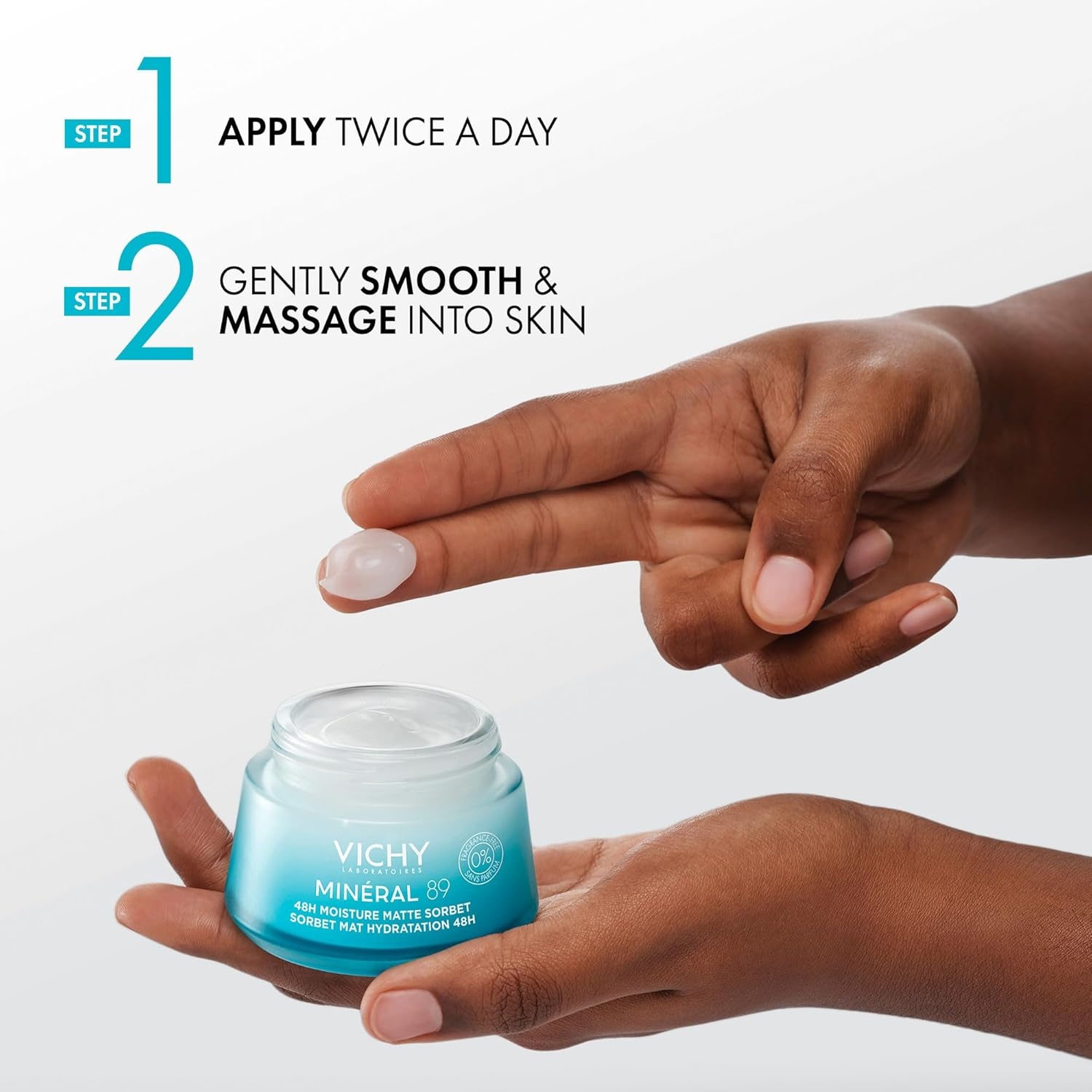 image:imageVichy Mineral 89 Fragrance Free Cream Moisture Boosting Cream with Hyaluronic Acid Daily Face Moisturizer Available in 4 Formulas For All Skin Types Dry amp Sensitive Skin amp Mattifying for Oily Skin169 Ounce Pack of 1