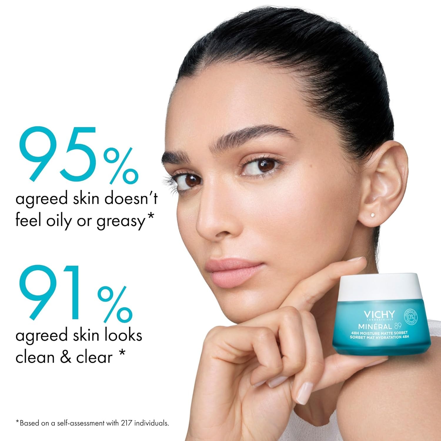 image:imageVichy Mineral 89 Fragrance Free Cream Moisture Boosting Cream with Hyaluronic Acid Daily Face Moisturizer Available in 4 Formulas For All Skin Types Dry amp Sensitive Skin amp Mattifying for Oily Skin169 Ounce Pack of 1