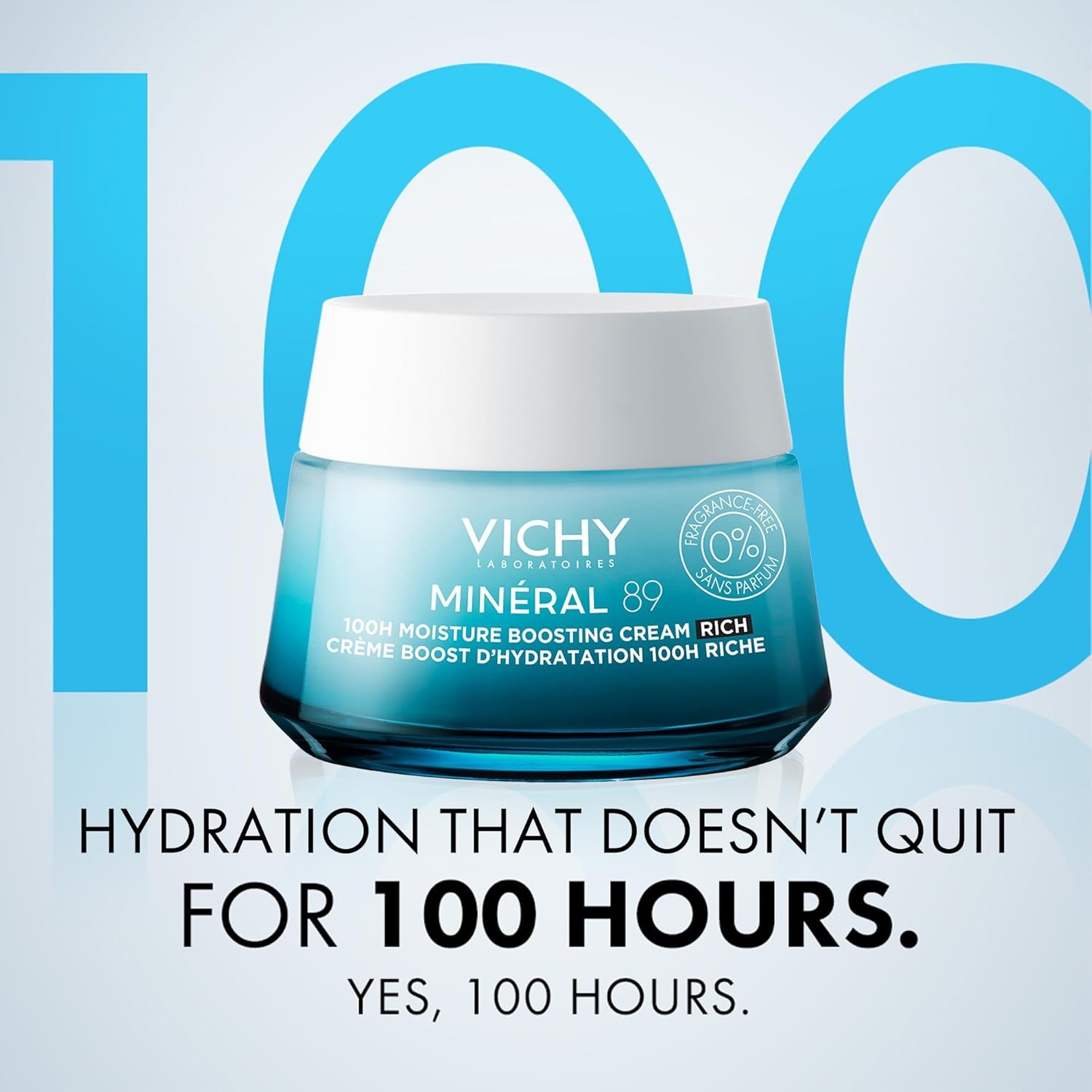 image:imageVichy Mineral 89 Fragrance Free Cream Moisture Boosting Cream with Hyaluronic Acid Daily Face Moisturizer Available in 4 Formulas For All Skin Types Dry amp Sensitive Skin amp Mattifying for Oily Skin169 Ounce Pack of 1