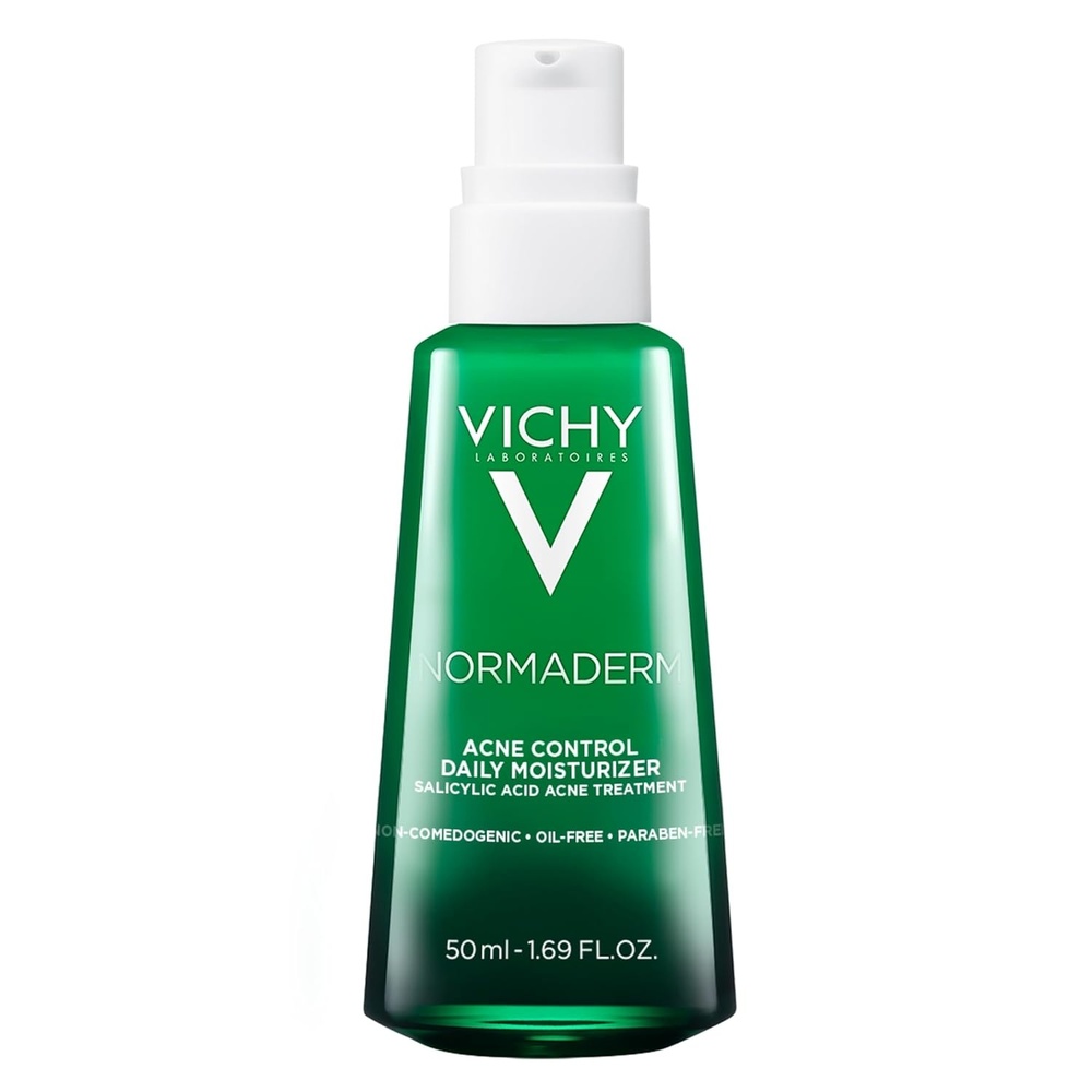 image:imageVICHY Normaderm Acne Control Daily Moisturizer Oil Free Acne Moisturizer For Face Max Strength 2 Salicylic Acid Hyaluronic Acid Vitamin C Targets Blackheads Blemishes amp Enlarged Pores17 Fl Oz Pack of 1
