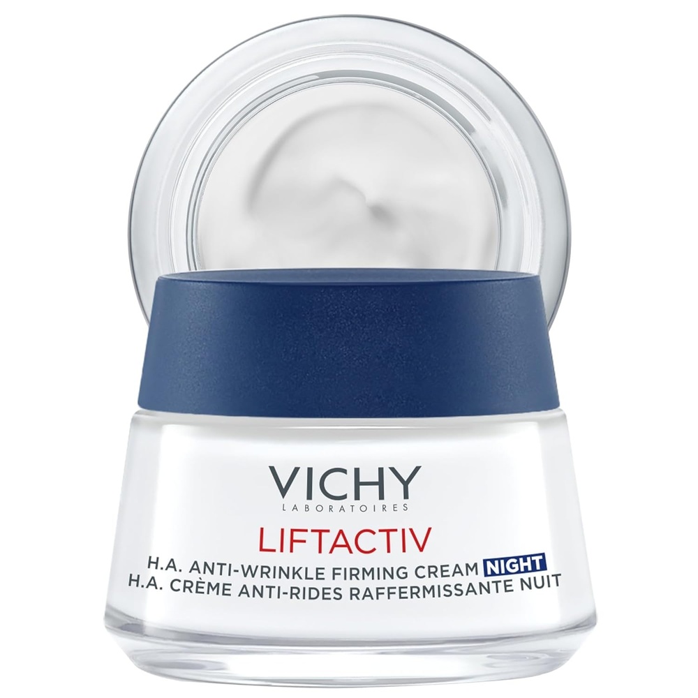 image:imageVichy LiftActiv Supreme Night Cream Anti Aging Face Cream with Vitamin C and Rhamnose to Firm and Brighten Suitable for Sensitive Skin