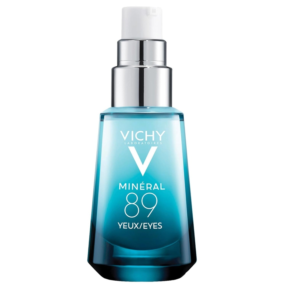 image:imageVichy Mineral 89 Eye Serum Hyaluronic Acid and Caffeine Cream Under Eye Cream For Dark Circles Hydrating amp Puffiness Reducer Opthalmologist TestedCaffeine Eye Serum