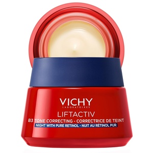 image:imageVICHY Liftactiv B3 Tone Correcting Night Cream 4 Niacinamide  015 Pure Retinol Anti Aging Face Cream Evens Skin Tone Fade Dark Spots amp Smooth Wrinkles Formula Minimizes Risk Of Irritation