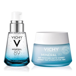 image:imageVichy Mineral 89 Fragrance Free Cream Moisture Boosting Cream with Hyaluronic Acid Daily Face Moisturizer Available in 3 Formulas For All Skin Types Dry amp Sensitive Skin amp Mattifying for Oily Skin2 Piece Set Pack of 2