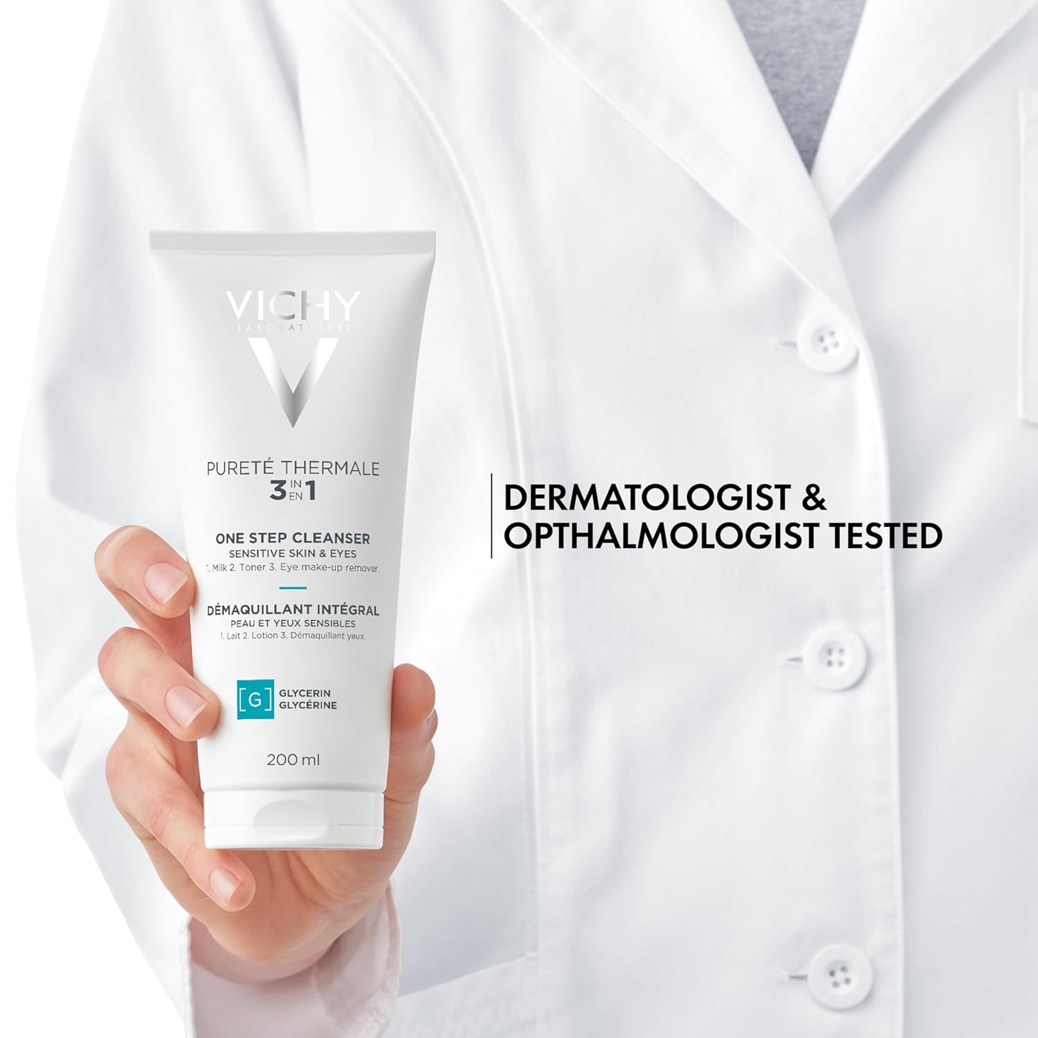 image:imageVichy Puret Thermale One Step Cleanser for Sensitive Skin676 Ounce Pack of 1