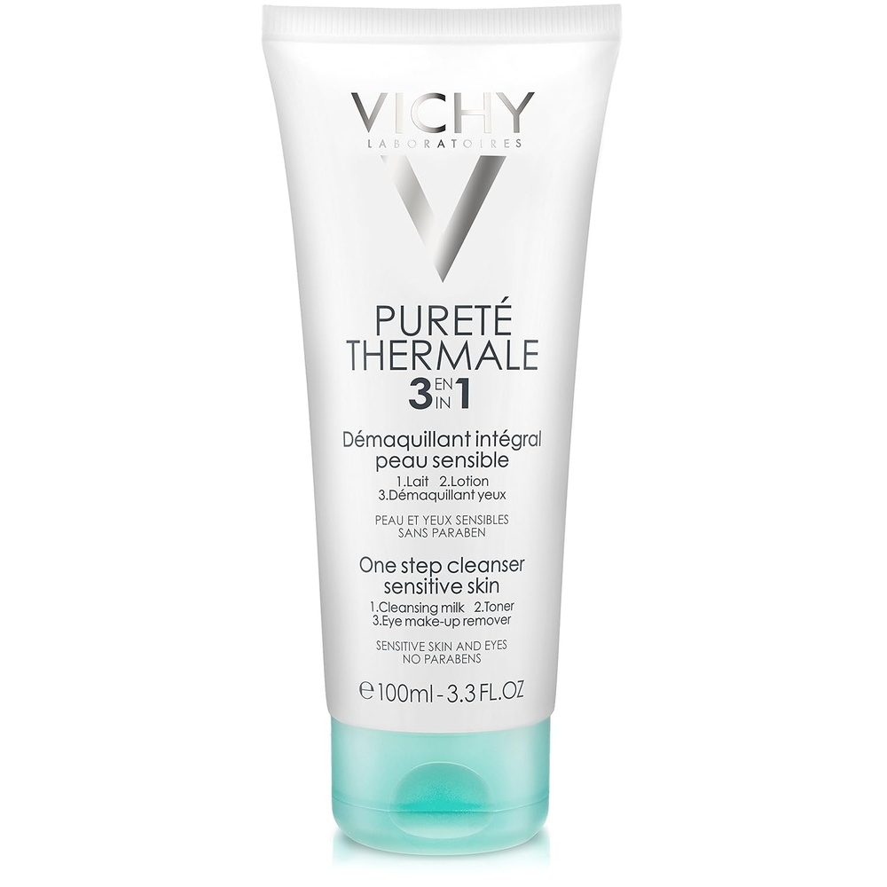 image:imageVichy Puret Thermale One Step Cleanser for Sensitive Skin33 Fl Oz Travel Size