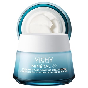 image:imageVICHY Mineral 89 Rich Cream 100H Moisture Boosting Cream Hydrating Face Moisturizer with Hyaluronic Acid Niacinamide and Lipids Daily Face Moisturizeer with Rich Texture for Dry Skin