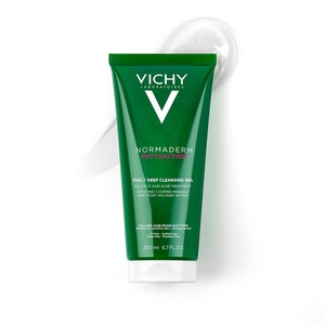 image:imageVICHY Normaderm Daily Acne Face Wash Salicylic Acid Face Cleanser for Oily amp Acne Prone Skin Acne Cleanser that Clears Clogged Pores and Blackhead676 Fl Oz Pack of 1